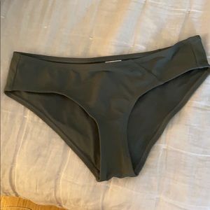green bikini bottoms